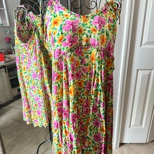 Colorful Floral Sundress